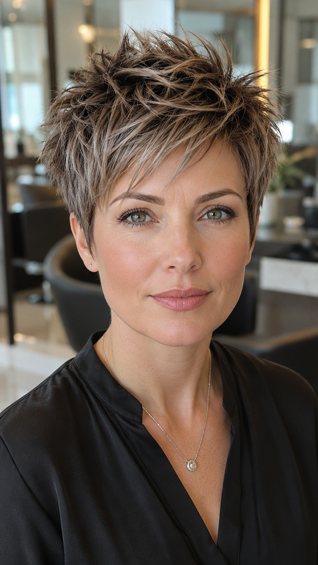 51 Stunning Undercut Pixie Style Ideas For This Season Smoky Ash Brunette Hair