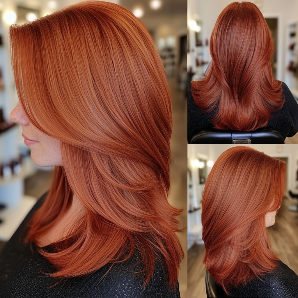 Copper Spice Hair