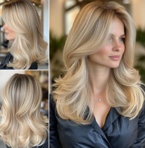Golden Blonde Hair