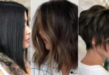 short dark hair