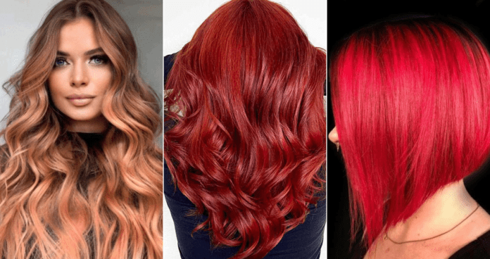 Bright Red Hair Color