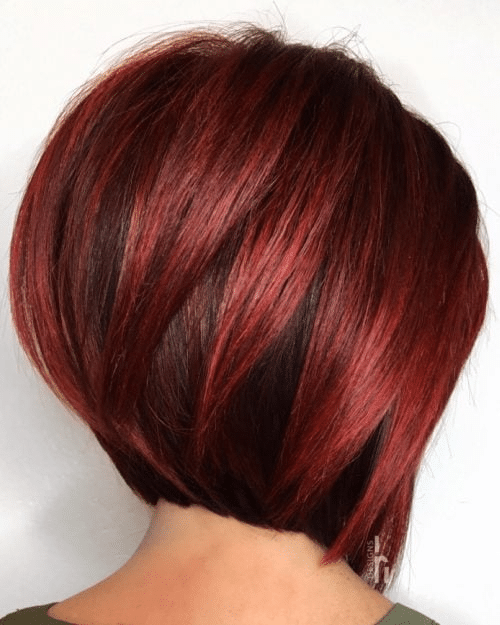 Bold Dark Red Layers