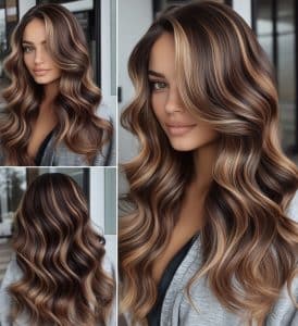 Chocolate Brown Balayage Hair