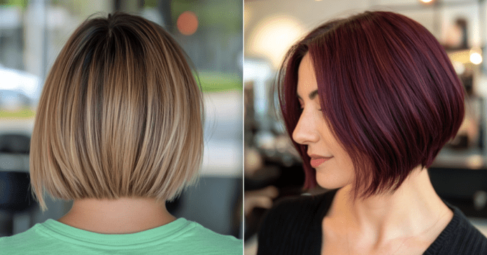 17 Neck-Length Blunt Bob Hairstyles