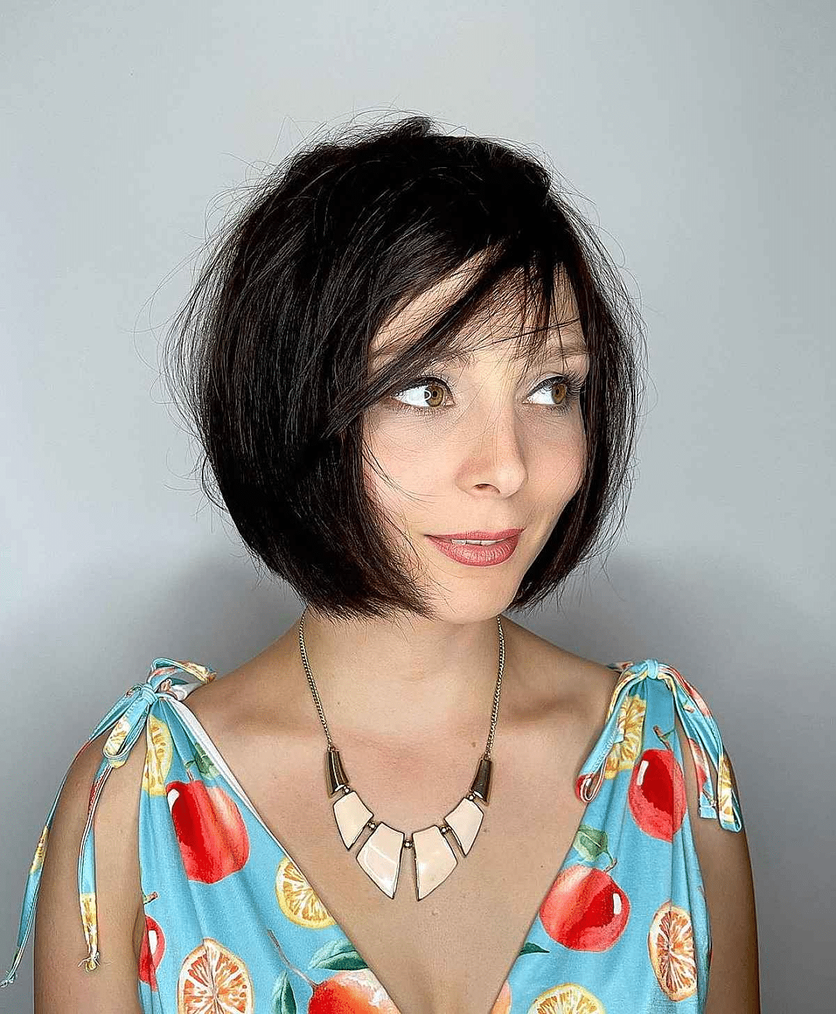 Vintage Bob with Fringe