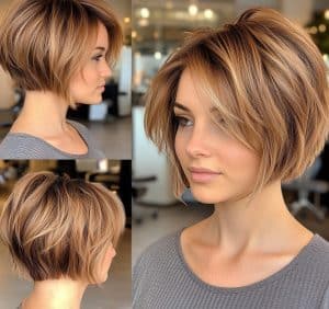 Warm Caramel Brown Hair