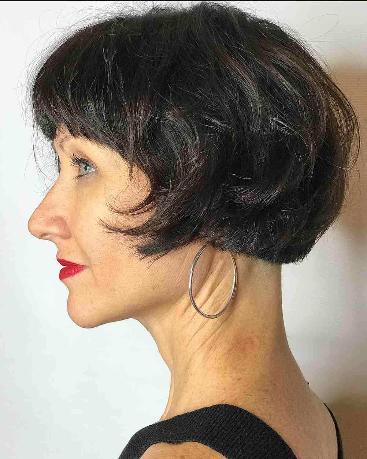 30 Best Color Ideas For Short Dark Hair To Try in 2023