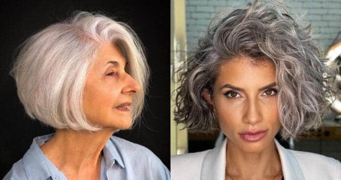 23 Flattering Gray Hair Bob Cuts for a Fashion-Forward Style