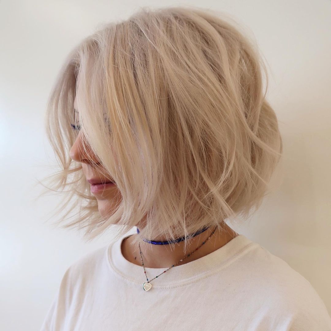 Choppy Chin-Length Bob