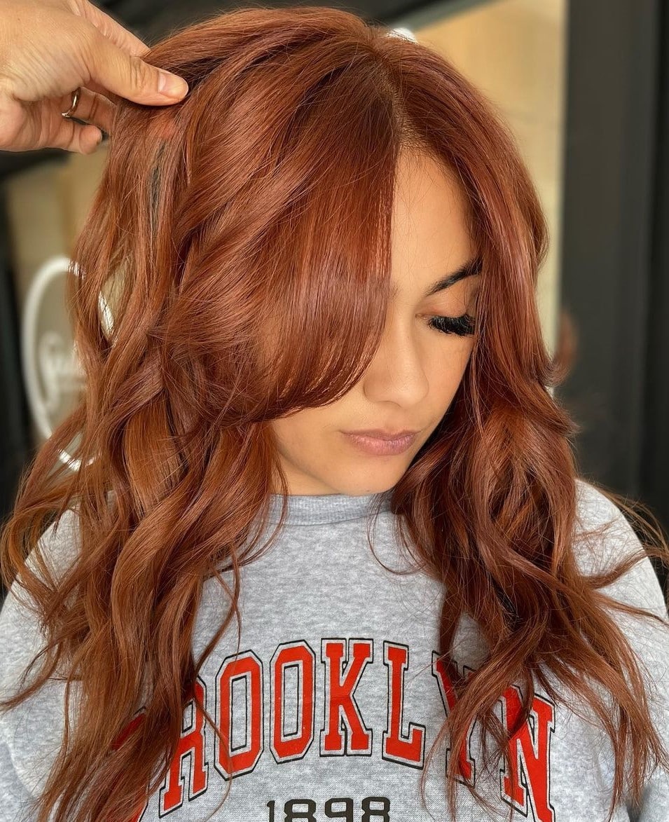 Classic Deep Auburn Hair Color