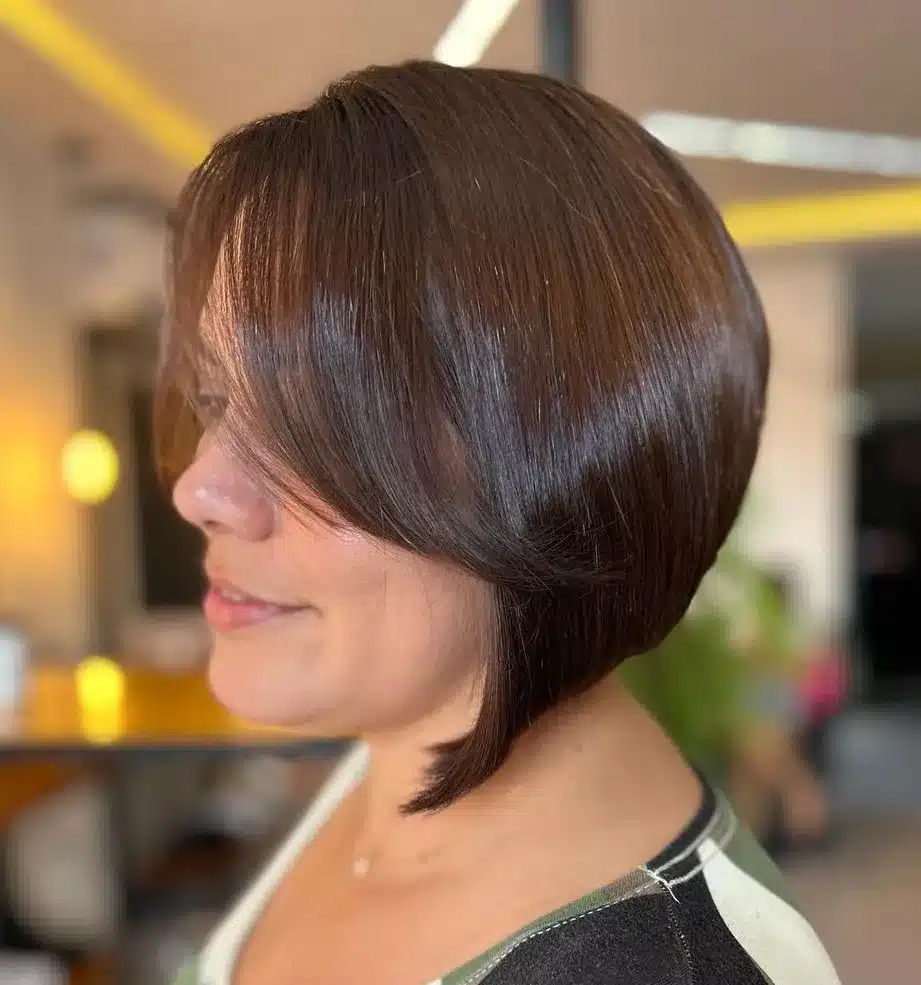 sleek-chocolate-brown-bob