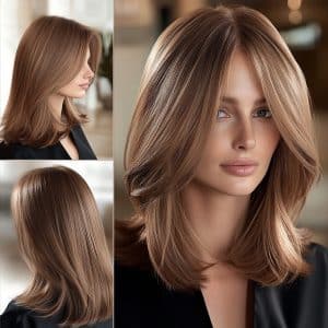 Soft Light Brown Hair