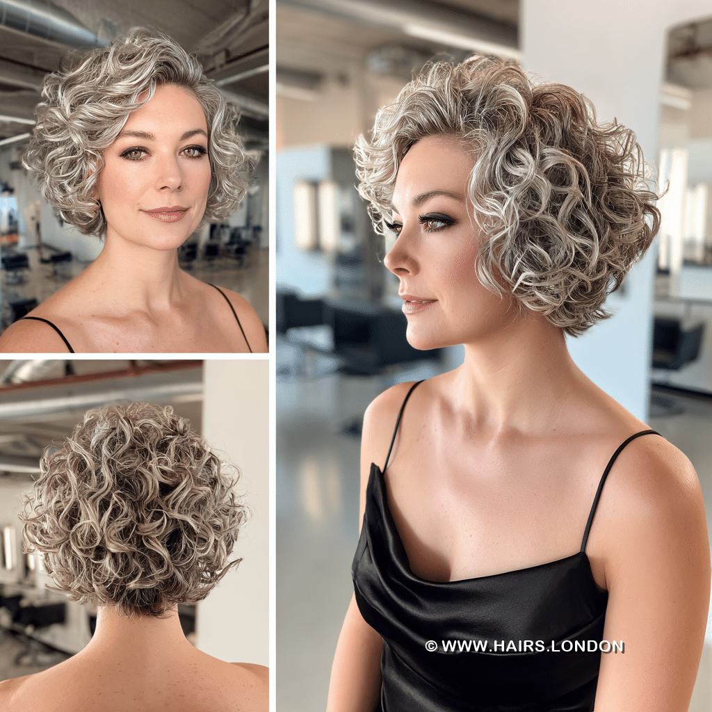 Smoky Silver Blonde Hair