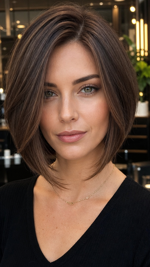 36 Fabulous Shaggy Bob Haircuts to Elevate Your Look Mocha Espresso Brown Hair