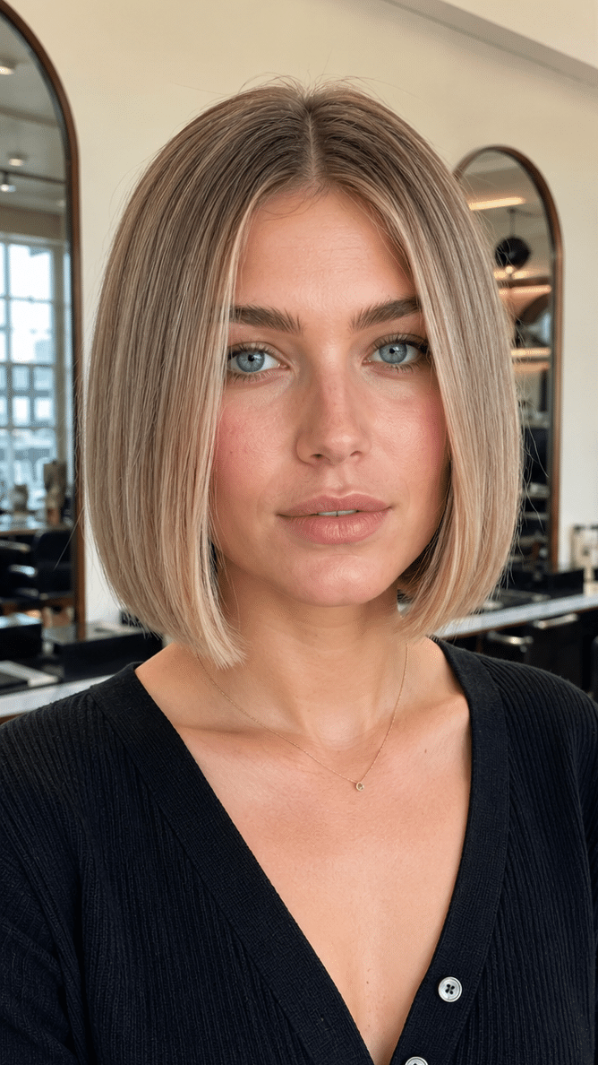 Vanilla Pearl Blonde Bob Hair