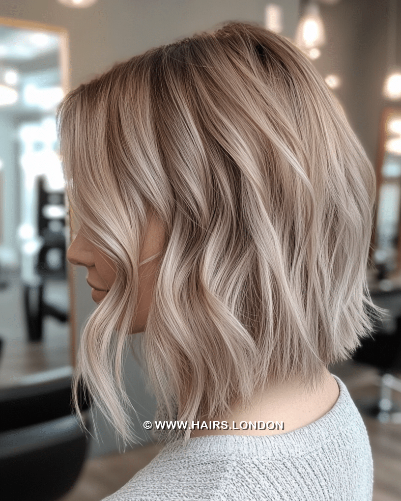 Cool Mushroom Blonde Hair