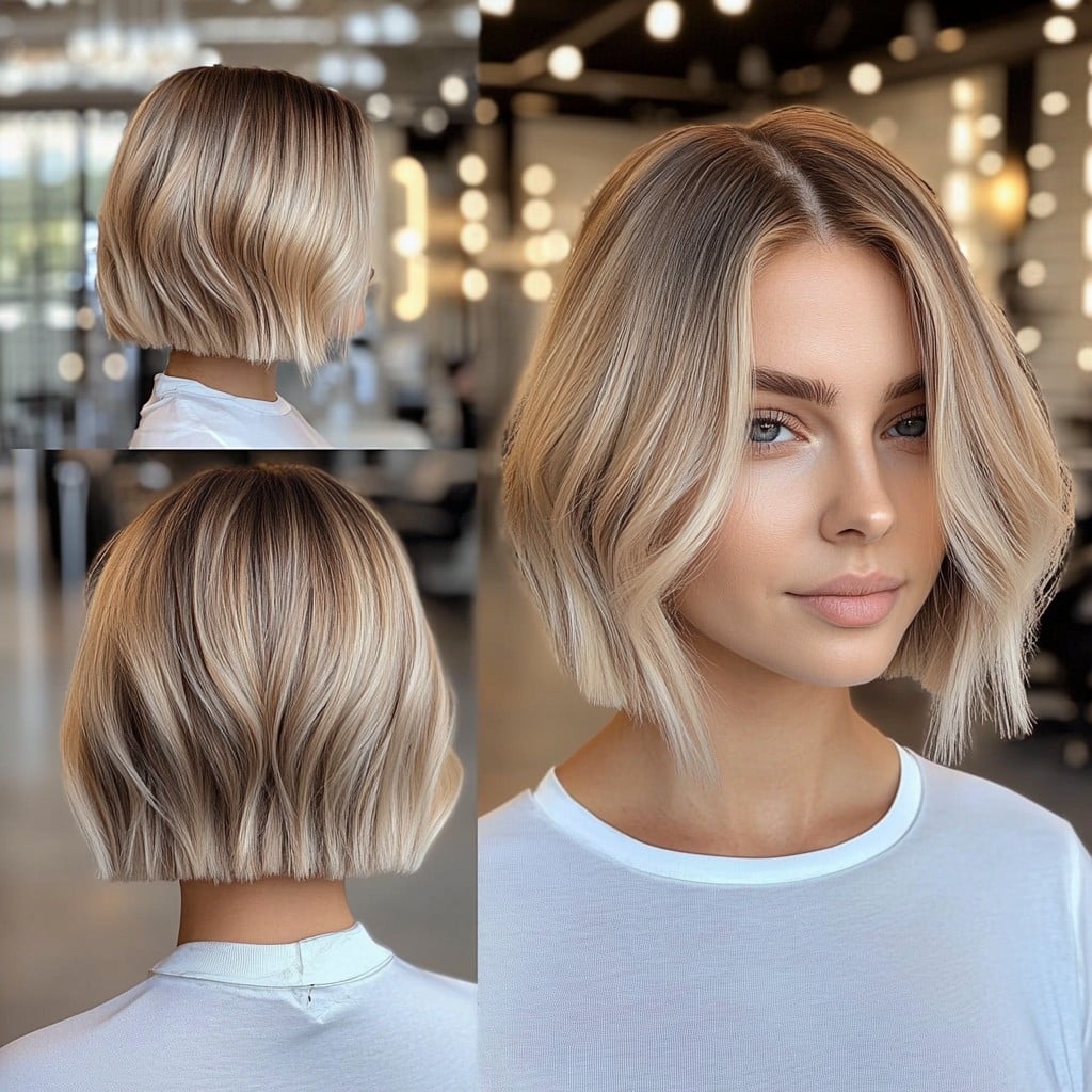 Icy Beige Blonde Hair