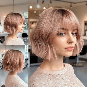 25 Modern Layered Bob with Bangs to Embrace in 2025
