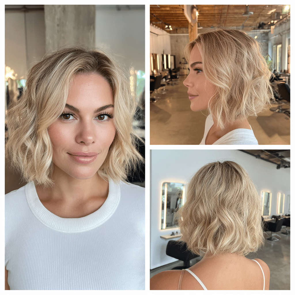 Soft Vanilla Blonde Hair