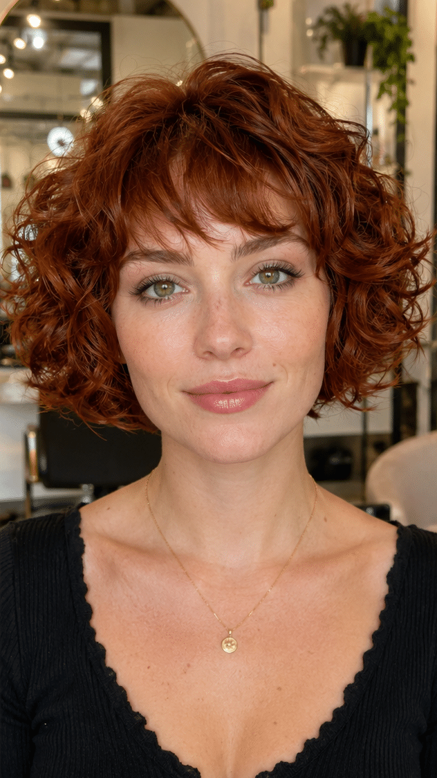 Cinnamon Copper Hair