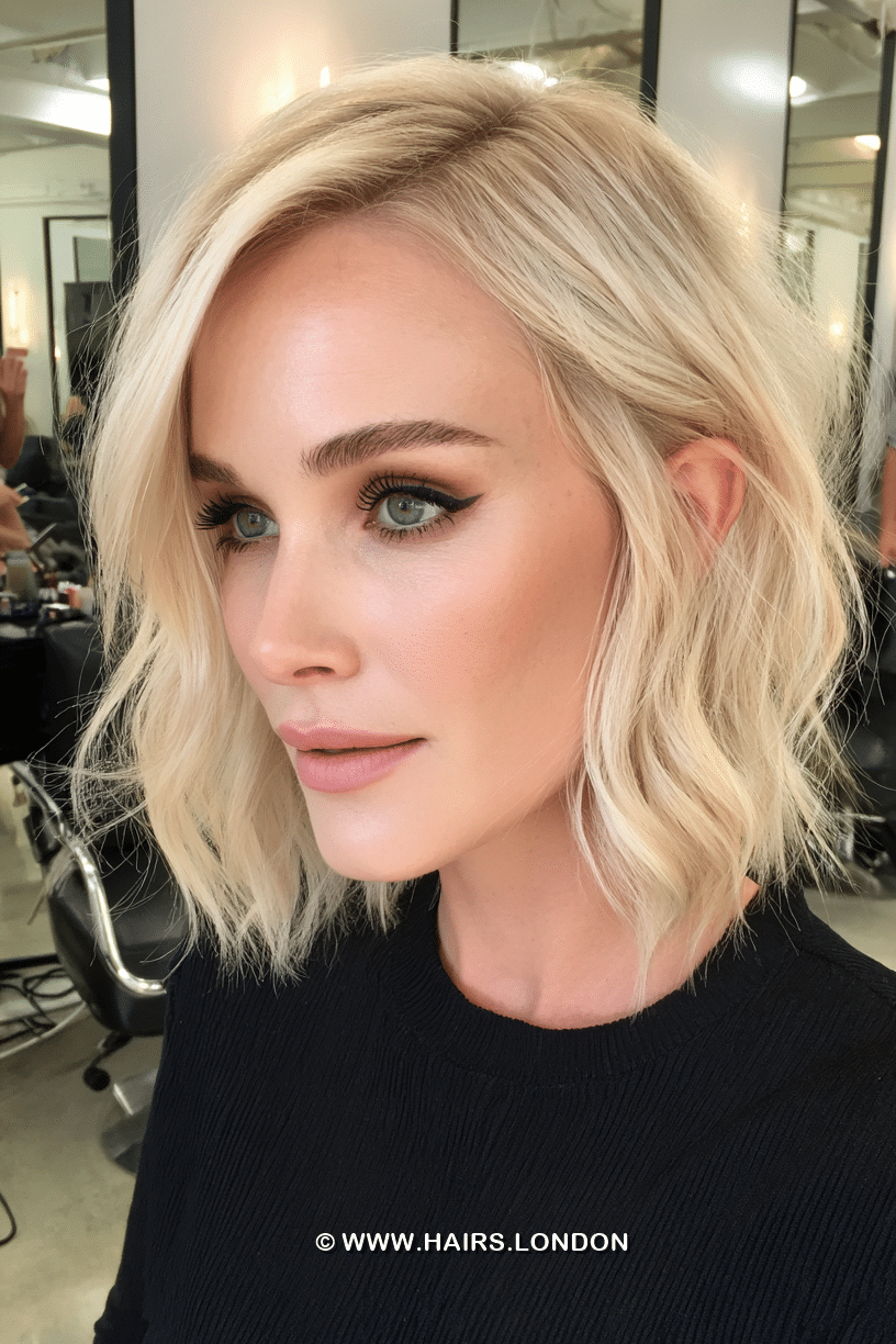 Soft Buttercream Blonde Hair