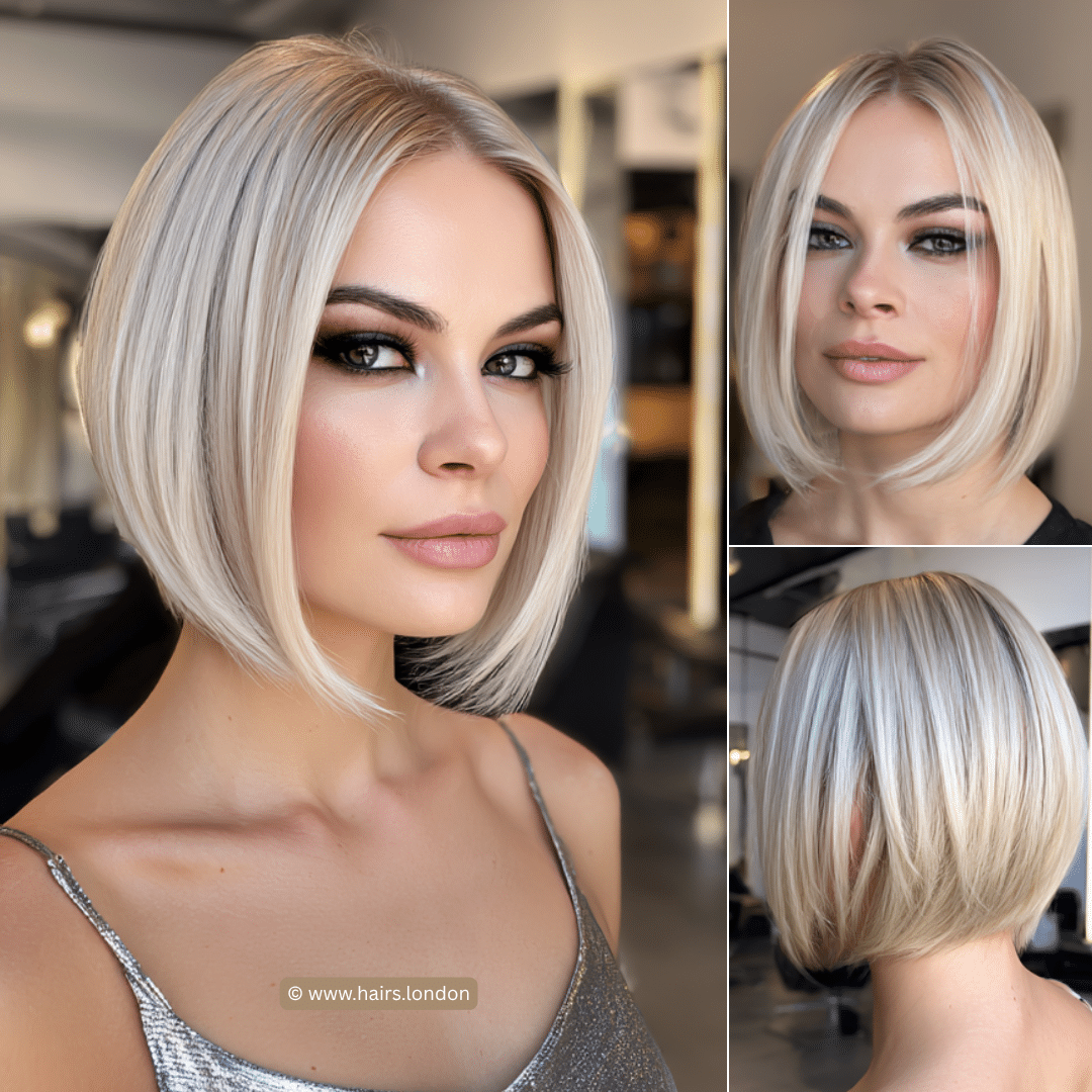 Icy Pearl Blonde Hair