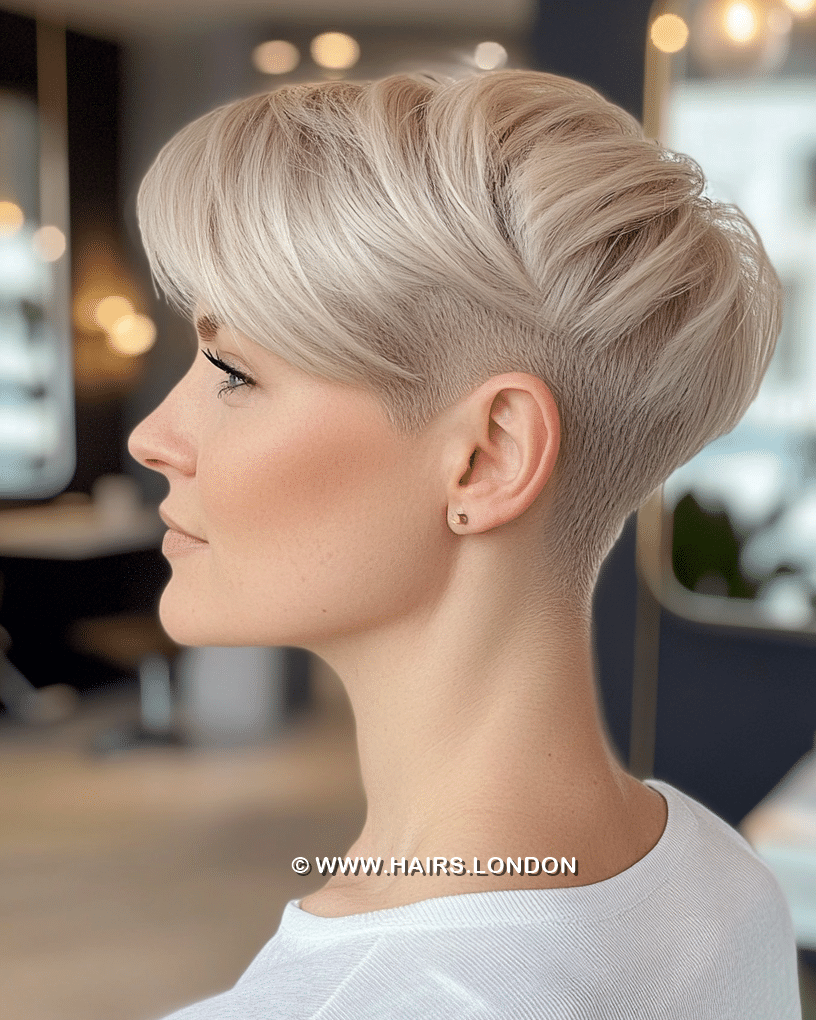 Cool Pearl Blonde Hair