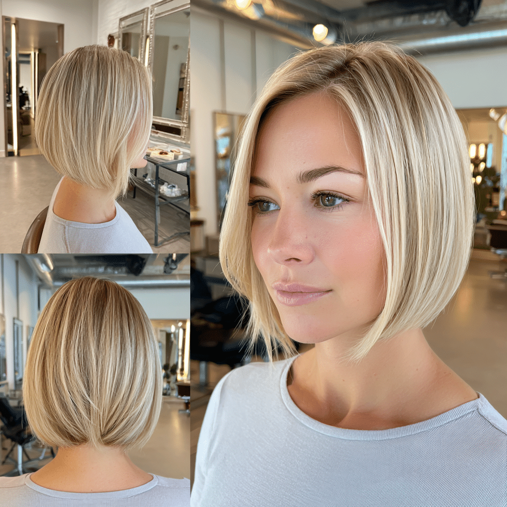 Soft Champagne Beige Blonde Hair