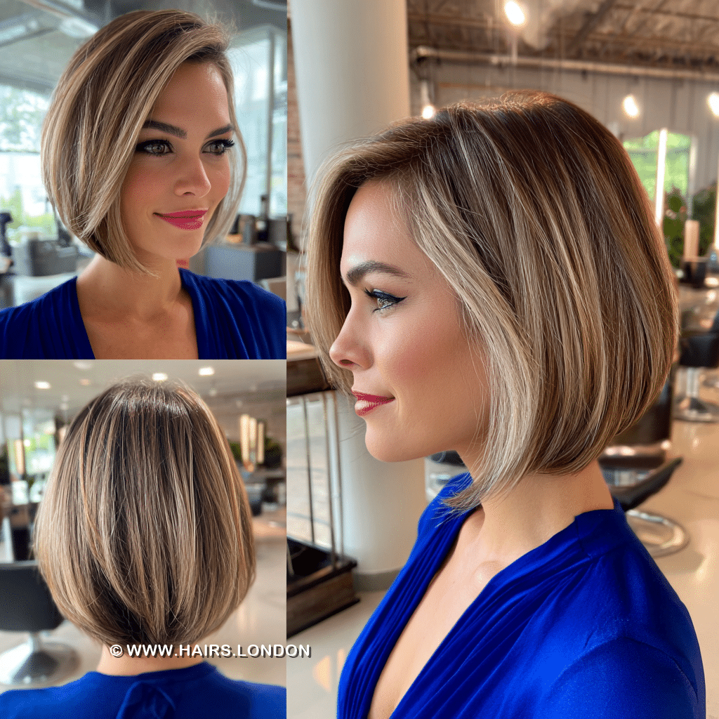 Soft Beige Blonde Balayage Hair