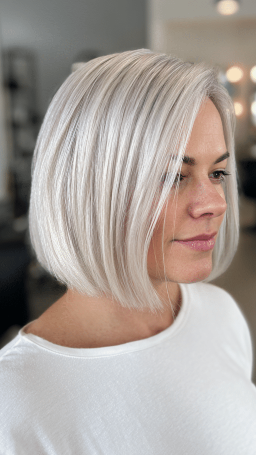 Cool Silver Blonde Hair
