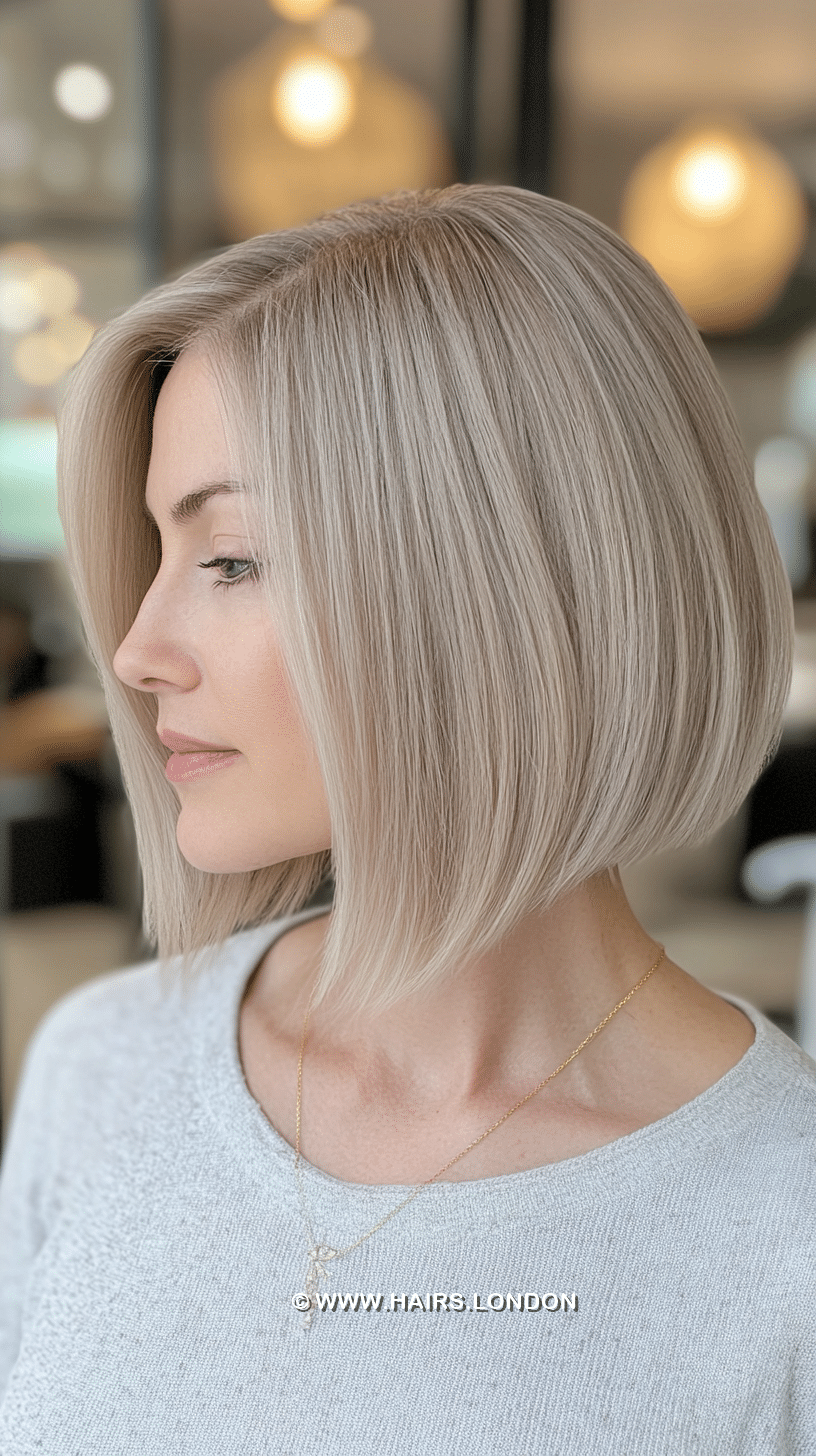Soft Platinum Ash Blonde Hair