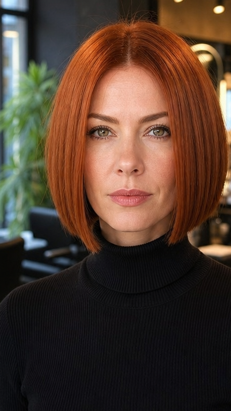 Burnished Copper Hair