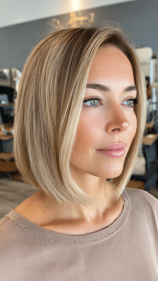 Sandy Beige Blonde Hair