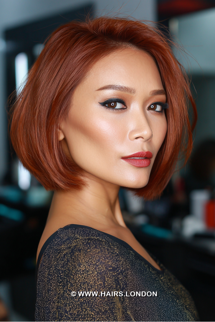 Fiery Copper Red Hair