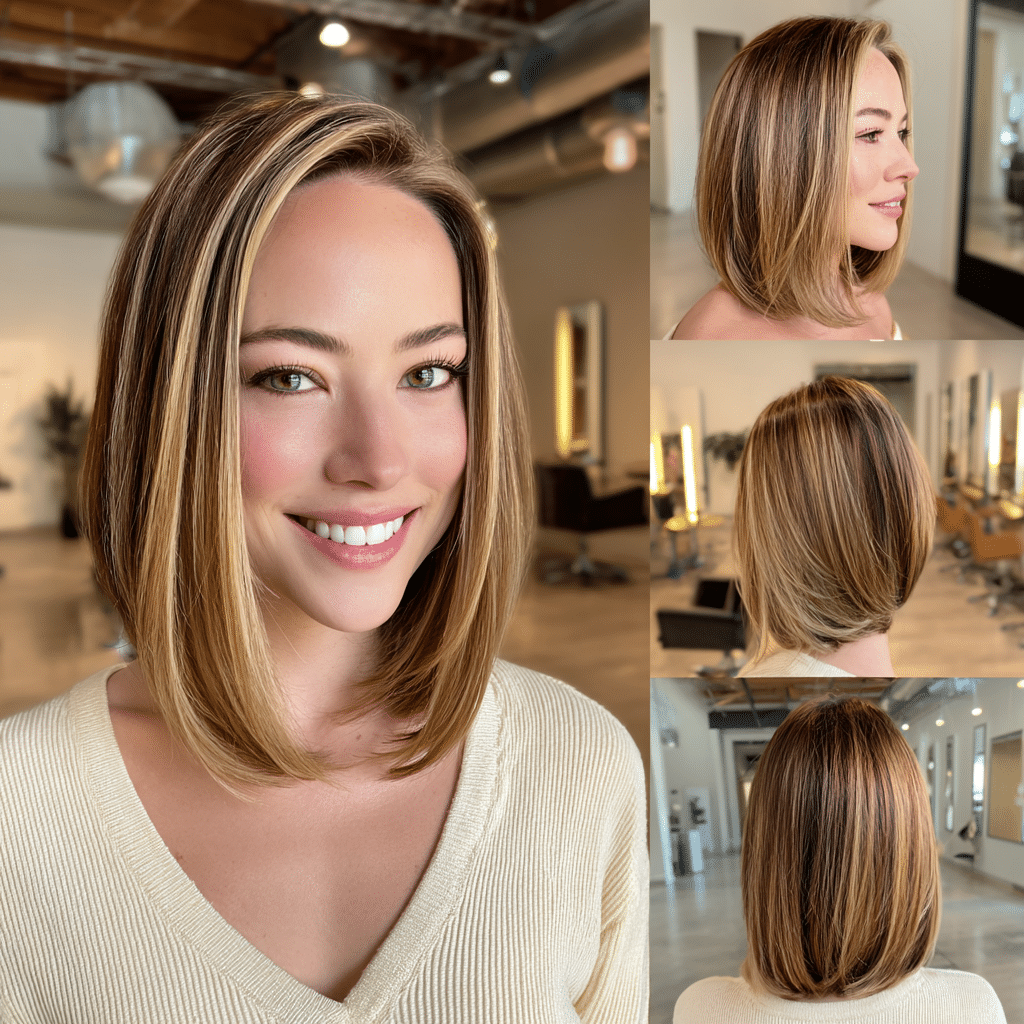 Warm Caramel Blonde Blend Hair