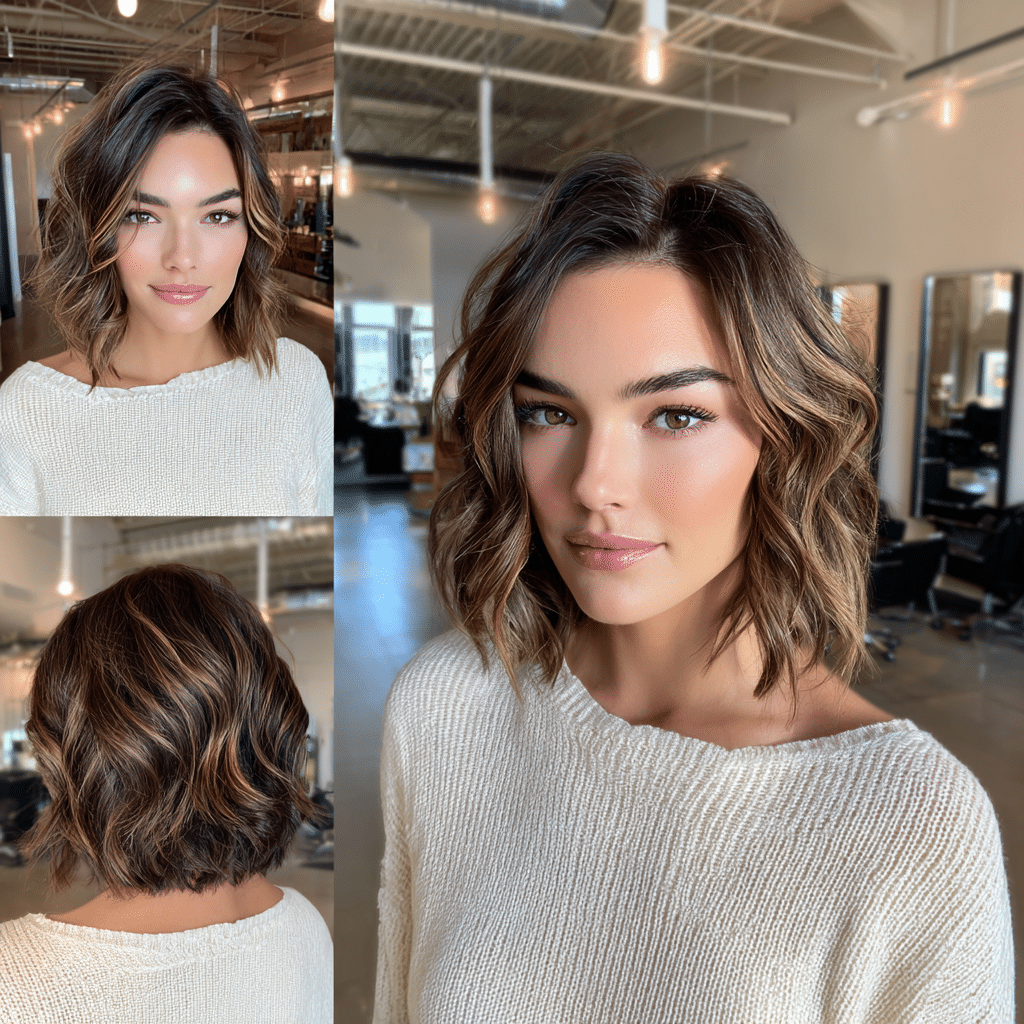 Mocha Caramel Swirl Hair