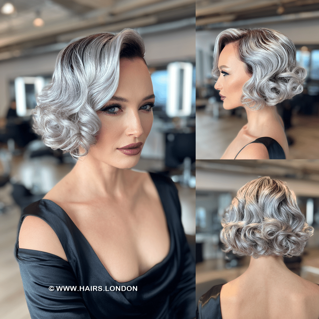 Silver Platinum Blonde Hair