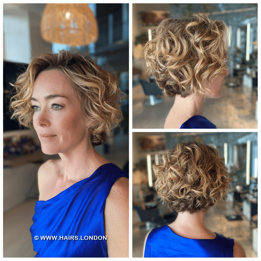 Golden Caramel Highlighted Hair