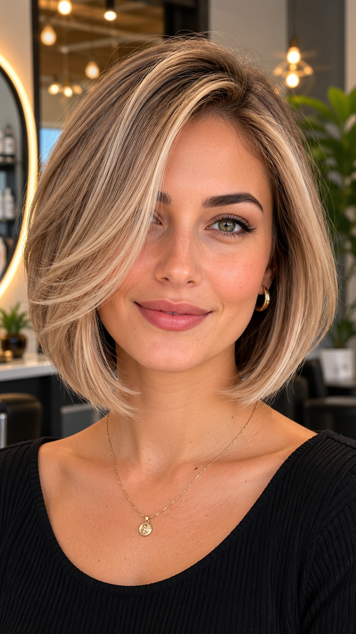 37 Gorgeous French Bob Styles for a Classic Look Creamy Beige Blonde Hair