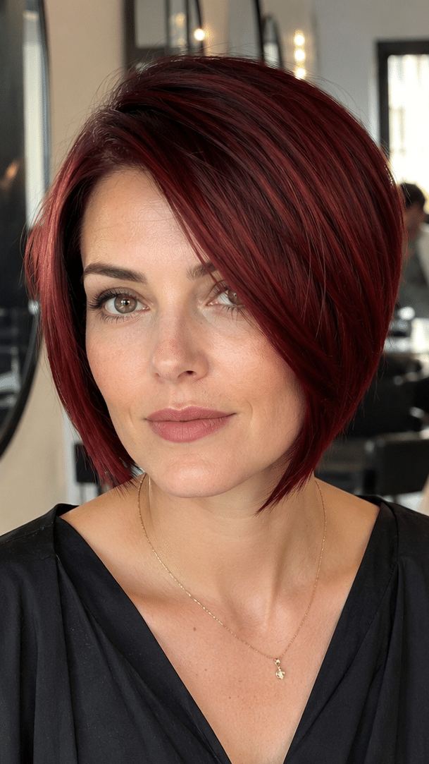 Ruby Red Velvet Hair