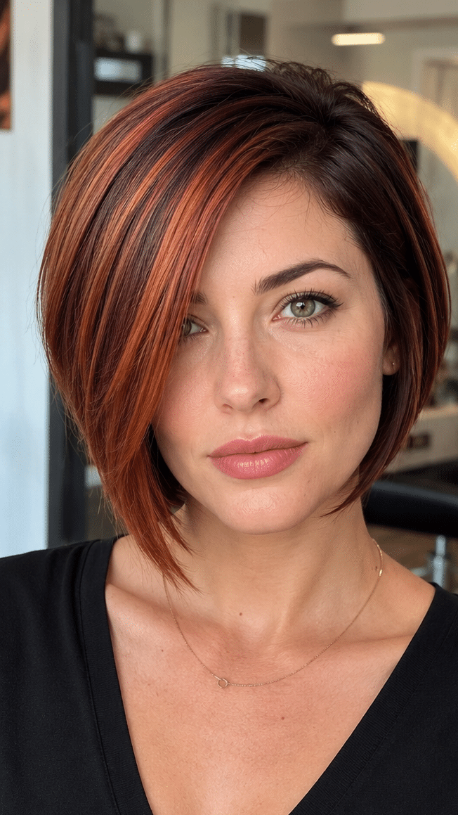 Cinnamon Auburn Glow Hair