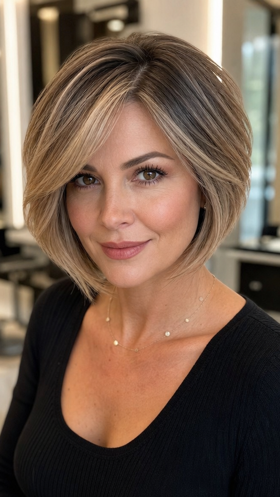 38 Chic Textured Lob Haircuts Perfect for Any Occasion Mushroom Beige Blonde Hair