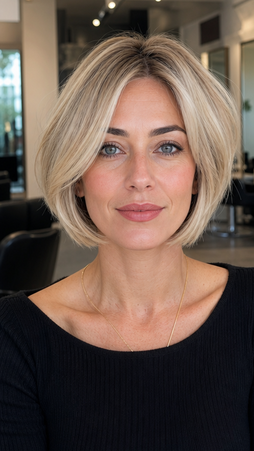 Champagne Beige Blonde Hair