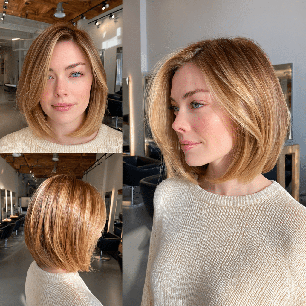 Warm Golden Honey Blonde Hair