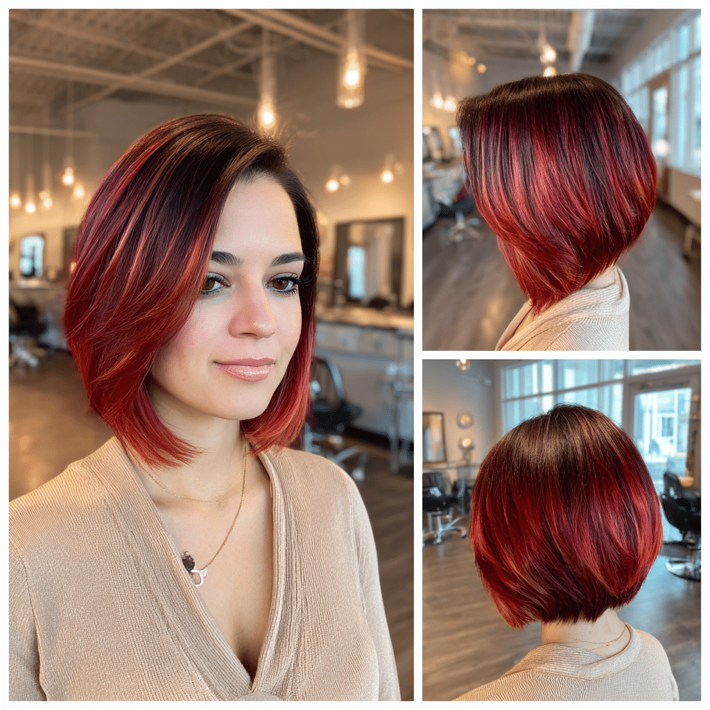Cherry Cola Crimson Hair