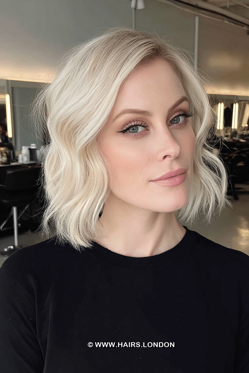 Creamy Vanilla Blonde Hair