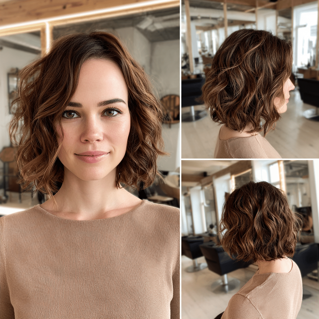 Rich Chestnut Brown Balayage Hair