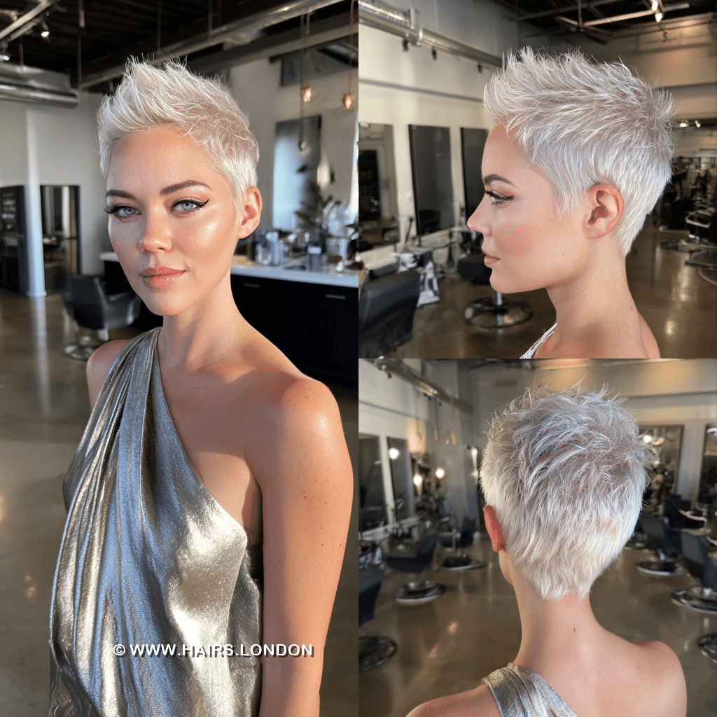 Frosted Pearl Blonde Hair