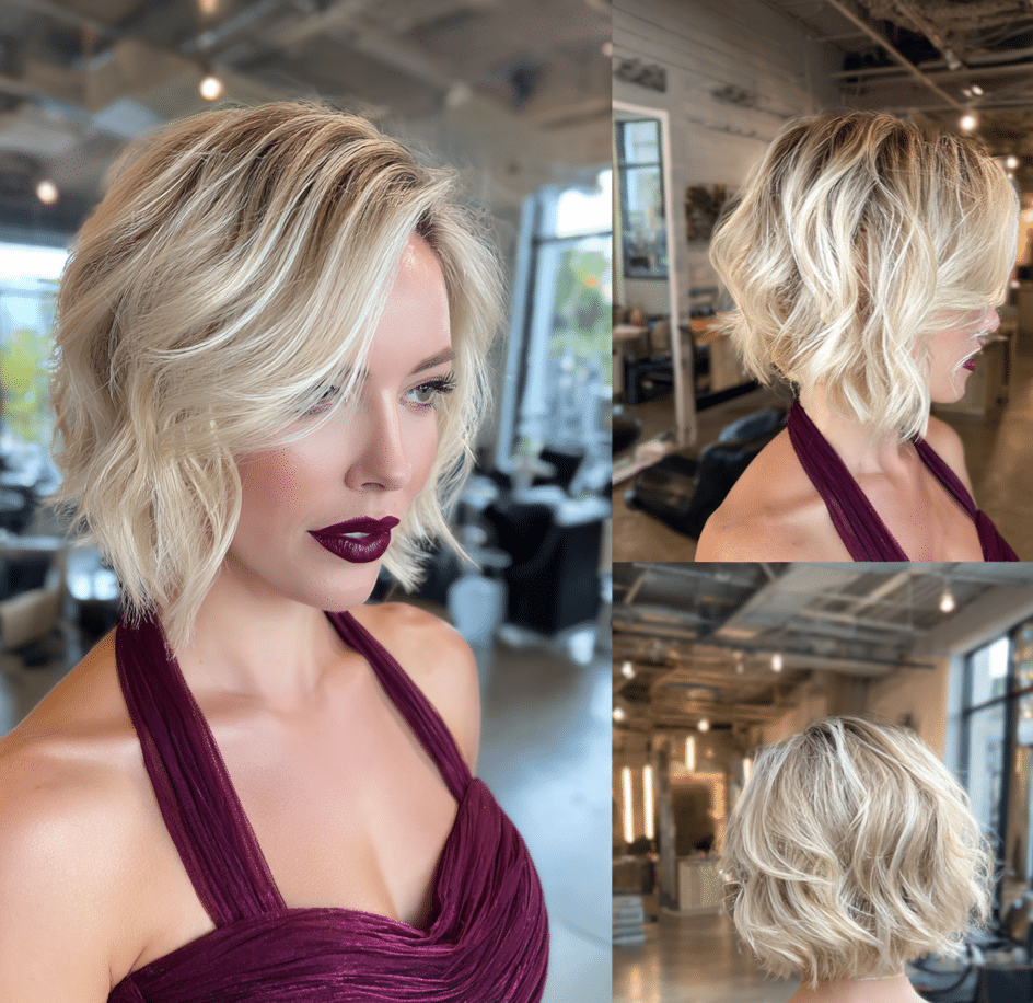 Soft Champagne Blonde Hair