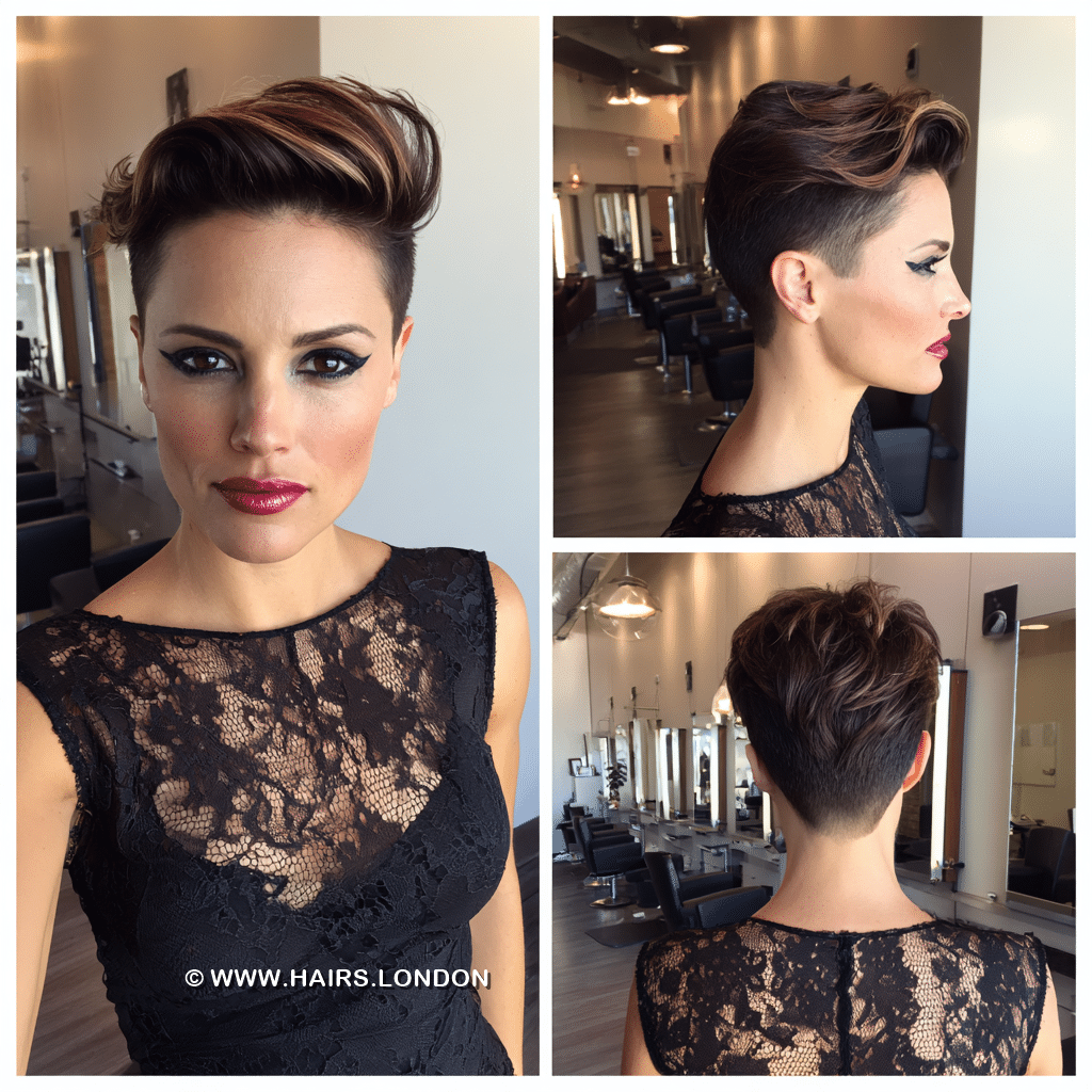 Chocolate Espresso Highlight Hair